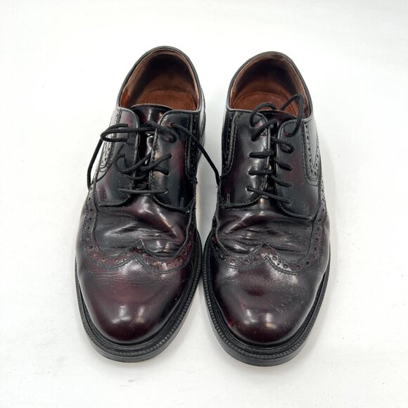 Vintage Aldo Wingtip Leather Lace Up Loafers - Picture 8 of 8